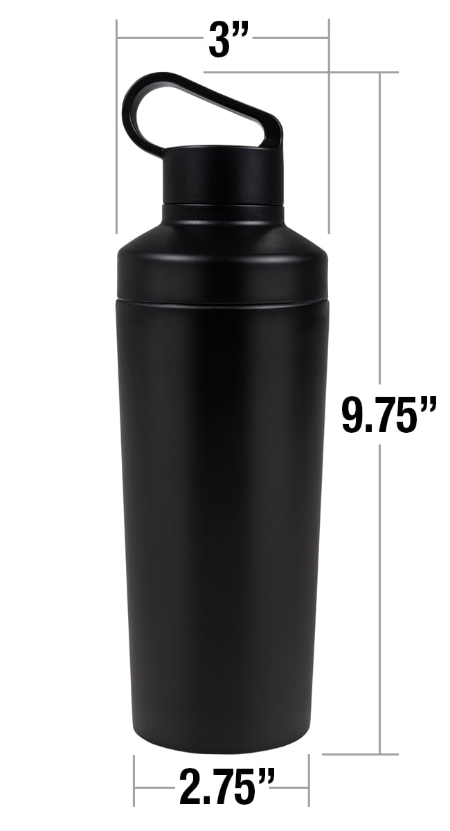 Fantastic Beasts Official Nifler Cute Chibi 18 oz Insulated Water Bottle, Leak Resistant, Vacuum Insulated Stainless Steel with 2-in-1 Loop Cap