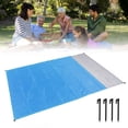 thumbnail image 4 of Tapete De Picnic Plegable, Manta De Playa Multifunción Fácil De Limpiar Con 4 Clavos Para Picnic Al Aire Libre, 4 of 8