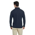 thumbnail image 2 of Core 365 Men's Fusion Chromasoft™ Long-Sleeve Pique Polo S Classic Navy, 2 of 5