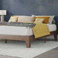 thumbnail image 3 of Flash Furniture Evelyn Collection Wood Platform Bed Frame, Walnut, King, 3 of 11