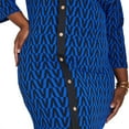 thumbnail image 4 of Ashley Stewart Women's Plus Size Button Detailed Sheath Midi Dress, 4 of 4