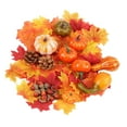thumbnail image 2 of Tamaño surtido Cabazas artificiales Navidad Espuma Artesanía Decorativa para accesorios de fotos Chimenea Jardín Decoraciones para 50 piezas 21 cm x 19 cm x 5 cm perfecl calabaza, 2 of 6