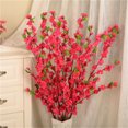 thumbnail image 2 of 65cm Artificial Flowers Peach Blossom Simulation Flower For Wedding Decoration Home Decor, 2 of 6