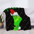 thumbnail image 4 of Manta polar Grin-Ch, súper suave y acogedora, ideal para hombres, mujeres, ancianos y niños. Características: súper suave, 101 x 76 cm., 4 of 8