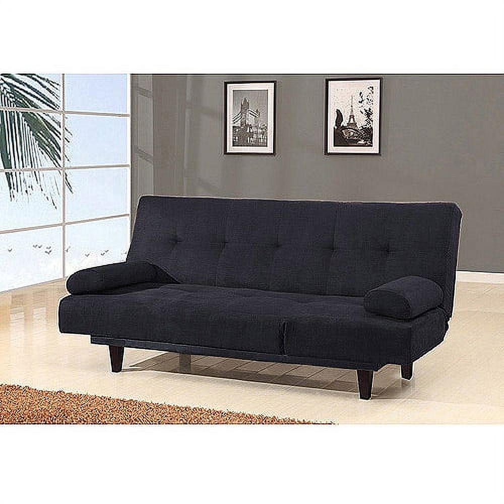 Cybil - Adjustable Sofa & 2 Pillows Black Mfb - image 2 of 2