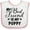 White and Pink, variant on Inktastic My Best Friend is My Poppy with Hearts Boys or Girls Baby Bib