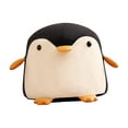 thumbnail image 3 of Cute Animal Footstools Pouffe Footstool cartoon Nordic Low Stool with Padded Seat Footrest Stool for Office Living Room Entryway Kids Gift black, 3 of 9