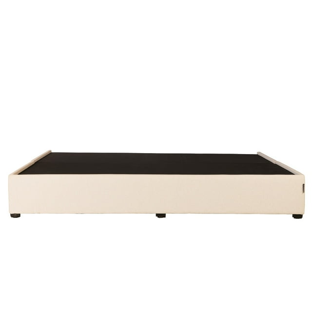 Box Base Cama King Size Beige Claro