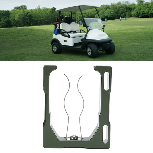 Clip Magnétique pour Chariot de Golf, Résistant à l'Usure, Léger, Clip Magnétique en Alliage d'Aluminium Robuste Multifonctionnel pour Chaises de Plage, Cannes à Pêche, Gris Bleu, Rouge, Vert