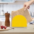 thumbnail image 6 of Haosy Napkin Holder for Table Acrylic Kitchen Paper Tissue Dispenser, 2 Pack, Yellow, 6 of 9