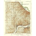 thumbnail image 2 of USGS 12x14 White Modern Wood Framed Museum Art Print Titled - Bonner Springs Kansas Missouri Quad - USGS 1940, 2 of 4