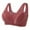 Style 3-Red, variant on Eashery Women Bras Shaping Cup Adjustable Shoulder Strap Womens Underwear Grey 36