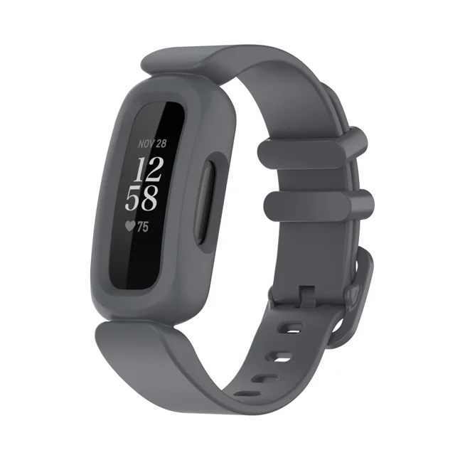 Silicone Replacement Smart Watch Band for Fitbit Ace 3/Inspire 2, Kids' Gel Strap, Model FBB0269, New