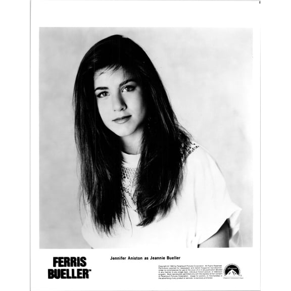 Jennifer Aniston portrait 1992 TV series Ferris Bueller as Jeannie 8x10 photo