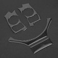 thumbnail image 4 of Steering Wheel Cover Steering Wheel Sticker Car Interior Trim 4Pcs/Set Carbon Fiber Steering Wheel Trim Cover Car Refitting Fits For  IS250 IS300 IS350 2014-2018Type B, 4 of 8