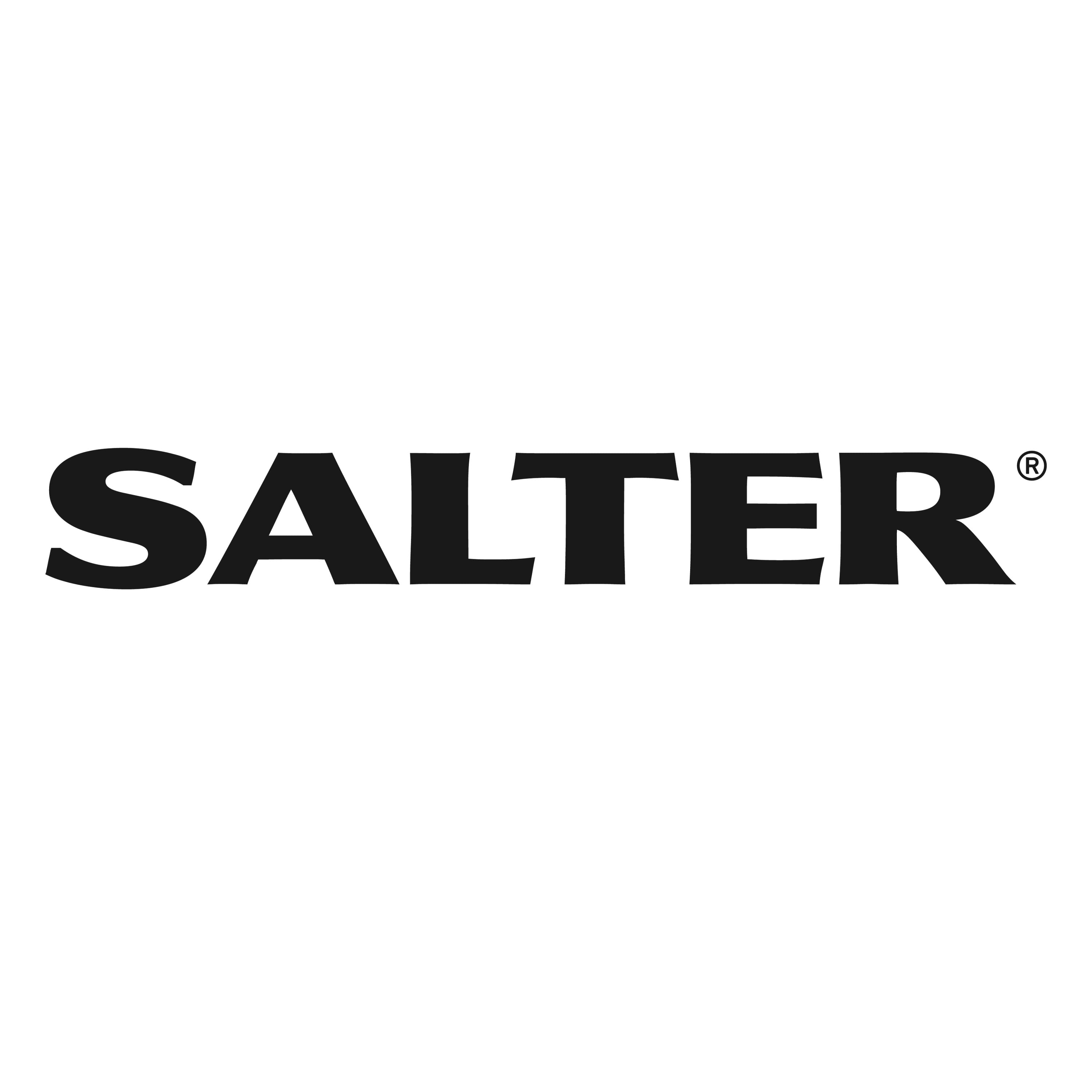 Salter Professional Analog 400lb Capacity Bathroom Scale/Black/Red