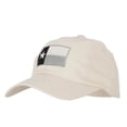 thumbnail image 2 of Silver Texas Flag Embroidered Unstructured Washed Cap - Beige OSFM, 2 of 5