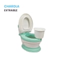 thumbnail image 3 of Baño Entrenador Bacinica The Baby Shop  con sonido, antiderrapante y asiento acojinado Verde, 3 of 8