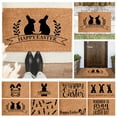 Vicbovo Indoor Outdoor Rug Easter Mats Holiday Mats Door Mats