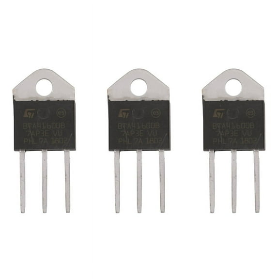 3X BTA41-600B 600V 40A Silicon Controller Rectifier Standard Triac