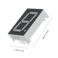 thumbnail image 4 of CIMAXIC 1Set SCM LED Digital Clock Unassembled Components Single Chip Microcomputer Clock Microchip Clock (Red),1.38"X0.98"X0.39", 4 of 4