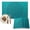 Teal, variant on Teal Boho Placemats Set of 6, Farmhouse Abstract Geometric Art Washable Wipeable Table Mats for Dining Tables, Indoor Outdoor Kitchen Place Mats for Holiday Party Table Decor