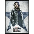 thumbnail image 2 of Girl's Marvel The Falcon and the Winter Soldier Sharon Carter Poster  Graphic Tee Black X Large, 2 of 4