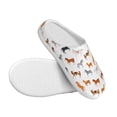 thumbnail image 3 of Goofa Horses Print Womens Mens Cotton Lightweight House Slippers , Washable Home Slippers,Indoor Comfy Bedroom Cozy Slippers-42/43, 3 of 7
