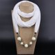 thumbnail image 2 of Minnieouse Bufanda resistente al desgaste con anillo y aspecto limpio, bufanda, collares con costuras finas de alta gama Accesorios de disfraces púrpura, 2 of 6