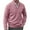 Pink, variant on Manxivoo Mens Sweater Autumn Men's Solid Color Casual Loose V Neck Tight Pullover Sweater Sweater Coat Pink M