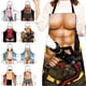 thumbnail image 2 of Home Supplies Funny Novelty Apron Personality Clear Image Sleeveless Strap Waterproof Polyester Muscular Man Kitchen, 2 of 4