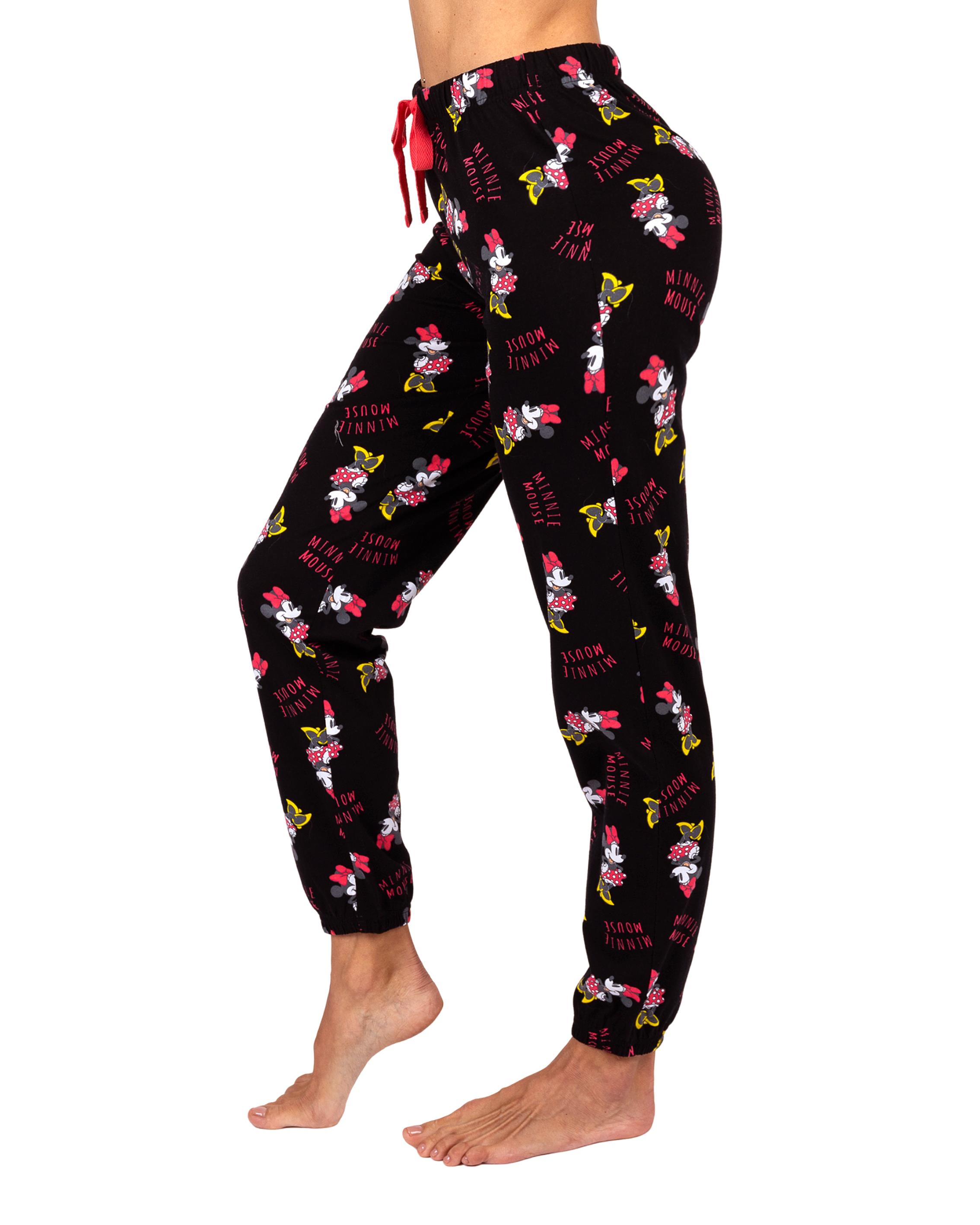 Disney Minnie Mouse Womens Cotton Pajama Pants, Sleepwear Bottoms, Classic Minnie, Size: 2X - image 2 of 4