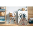 thumbnail image 2 of Ahgly Company Machine Washable Indoor Square Traditional Sienna Brown Area Rugs, 8' Square, 2 of 7