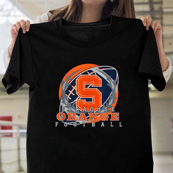 Syracuse New York Football Fan Sports Graphic Novelty Orange Unisex T-Shirt, up to size 5XL