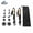 Black, variant on OBAZHA Folding Ultralight Trekking Poles Set (2 Pairs) - Adjustable Trekking Poles