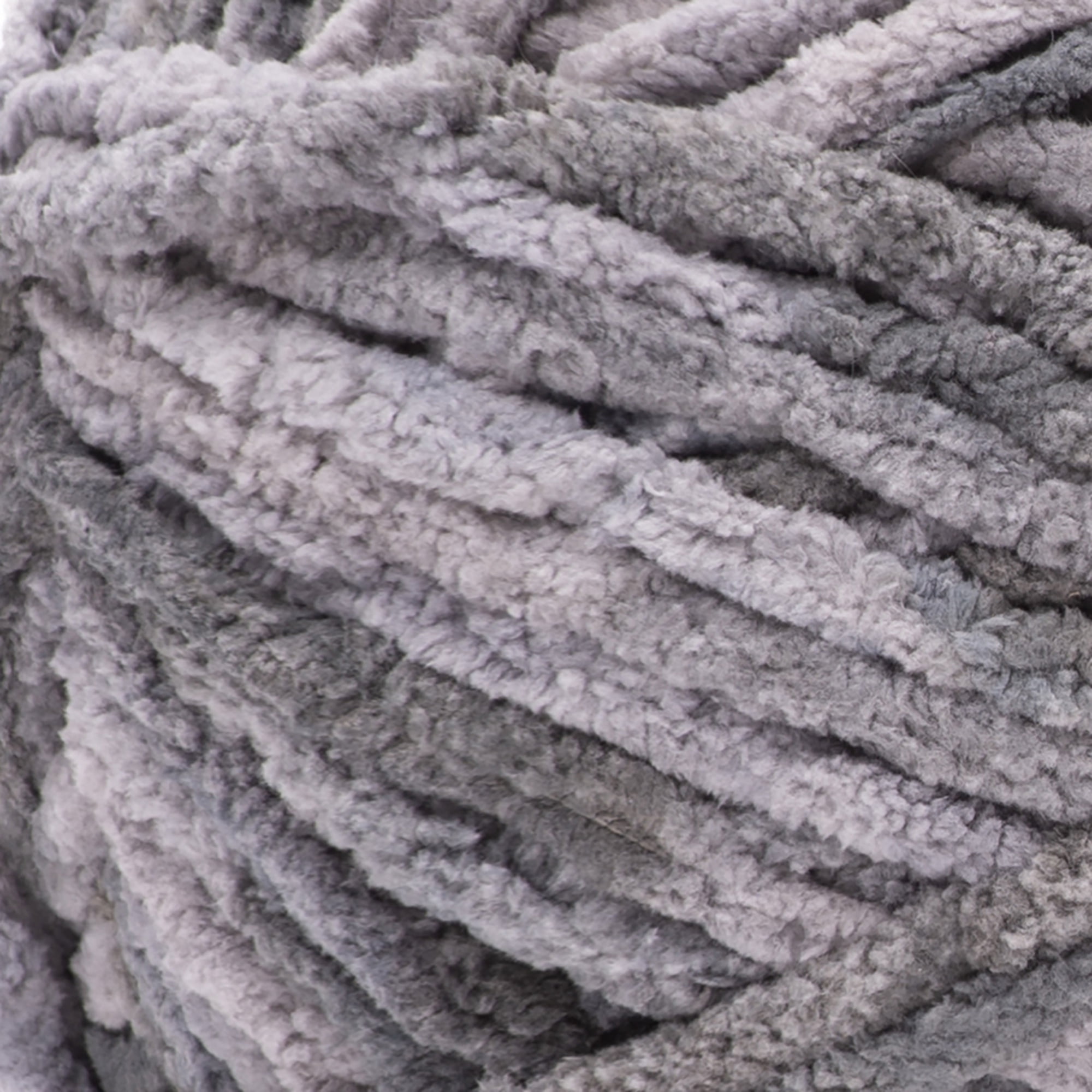 Bernat® Blanket™ #6 Super Bulky Polyester Yarn, Ashen Titanium 10.5oz/300g 220 Yards (2Pk)