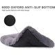 thumbnail image 4 of Medium Dog Bed Washable Dog Crate Mattress Calming Fluffy Anti Anxiety Dog Beds Deluxe Plush Dog Mat with Anti-Slip Bottom, Dark Grey, 75x50x7cm, 4 of 5