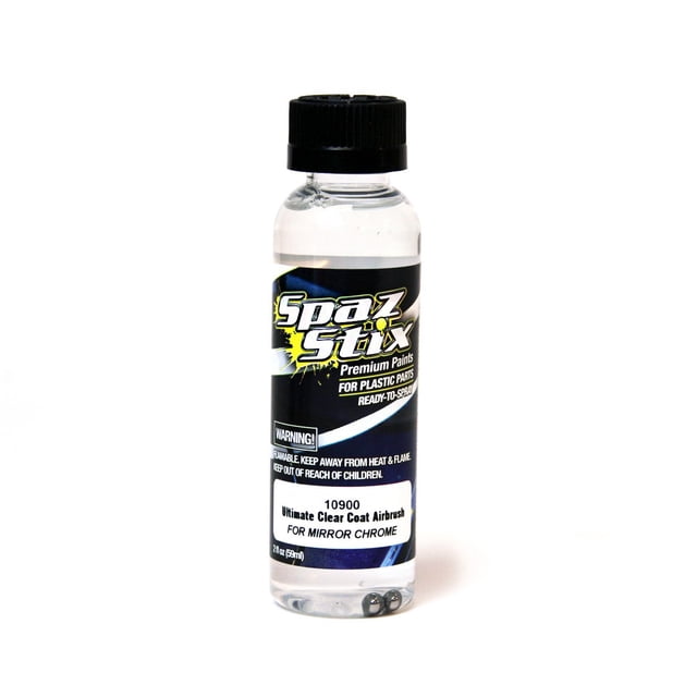 Pintura transparente con aerógrafo Spaz Stix Ultimate para espejo cromado