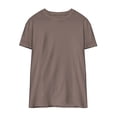 thumbnail image 4 of Leey-World T Shirt for Men Men's Wool Blend Short Sleeve V-Neck Sweater Soft Textured Knit Pullover for Business Casual Wear(Coffee,XL), 4 of 4