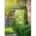 thumbnail image 4 of Cute Little Young Duck Flowering Shrubs Grass Field Spring Nature Animal House Flag 28" x 40" Double Sided Polyester Welcome Large Yard Garden Flag for Patio Lawn Home Outdoor Decor, 4 of 6