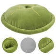 thumbnail image 4 of Almohada de peluche suave con forma de caparazón de tortuga verde, cómoda y antideslizante, ideal para sillas, sofás y decoración del hogar., 4 of 6