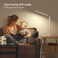 thumbnail image 5 of Lepro LED Dimmable Reading Desk Lamp with USB Charging Port, 15W 96 LEDs 550 Lumens Soft Light Eye-Care, Suitable for Home Work, Study, College Dorm, White, 5 of 10