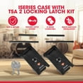 thumbnail image 3 of SKB TSA 2 Locking Latch Kit for iSeries Cases, Travel Approved Lock Set with Keys and Pins, 3 of 6
