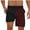 Wine 1, variant on hotojiny Mens 2 in 1 Running Shorts Lightweight Quick Dry Athletic Shorts with Liner Stylish Colorblock Workout Shorts for Beach