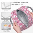 thumbnail image 3 of Fotbe Cute Rabbit Bolsa de Almuerzo con Estampado, Lonchera Aislada, Contenedor de Comida Reutilizable Tipo Cooler a Prueba de Fugas, 3 of 6