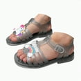 thumbnail image 3 of Godom Girls Sandals Summer Outdoor Athletic Sport Sandal Closed Toe for Toddler Little Big Kid, 3 of 7