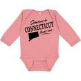 thumbnail image 3 of Inktastic Someone in Connecticut Loves Me Boys or Girls Long Sleeve Baby Bodysuit, 3 of 5