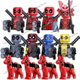 thumbnail image 2 of Mini figuras de acción de plástico para niños, juguetes de Montaje de bloques de construcción, regalos de cumpleaños, películas de Disney, KT1030 qym unisex, 2 of 2