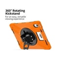 thumbnail image 4 of CODi Rugged iPad Case for iPad 11 (A16) & iPad 10.9 (10th Generation) with Integrated Screen Protector, Kickstand, Hand Strap & Shoulder Strap, Orange, 4 of 7