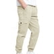 thumbnail image 5 of Cowsor 2PC Boys Cargo Sweatpants Casual Hiking Pants Joggers Athletic Trousers Cotton Loose Straight Pants for Men, 5 of 6